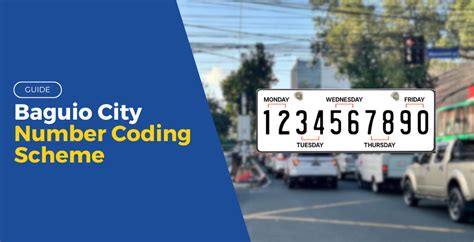 coding in baguio|Number coding in Baguio City in effect .